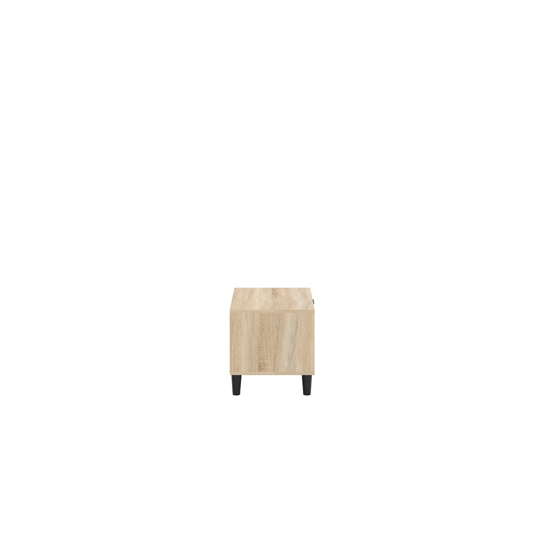 Stockholm Chevron Light Wood Bedside Table | 1 Drawer